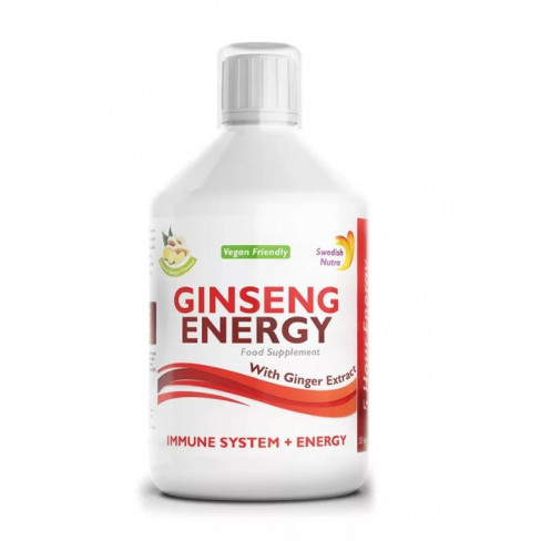 Swedish nutra ginseng energy folyékony vitaminkomplex 500ml